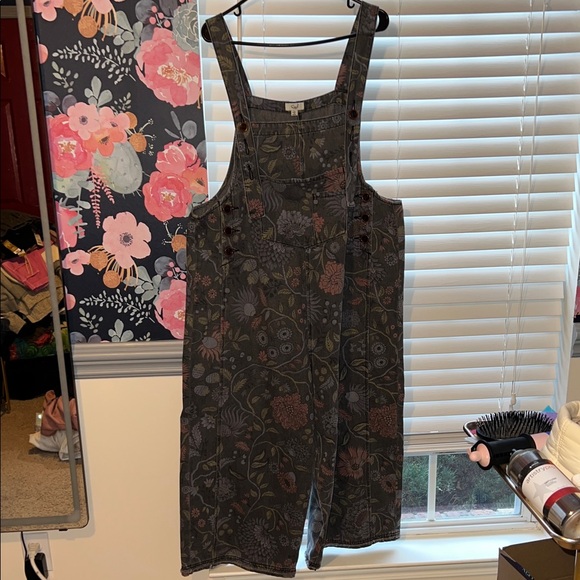 easel Pants - Easel Dark Floral Women's jumpsuit